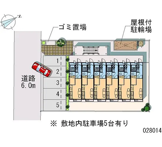 ★手数料０円★青梅市河辺町　月極駐車場（LP）